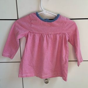 Baby Boden 12-18 Month Long Sleeve Striped Tee